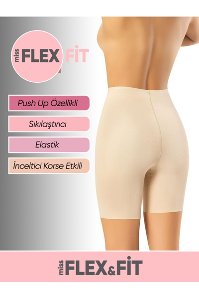 miss flex&fit Laser Cut Recovery Corsetted Long Shorts Corset