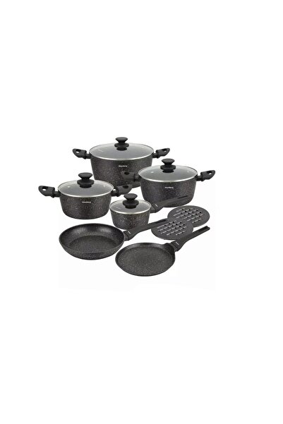 Klausberg Set oale de aluminiu, cu capac din sticla, 12 piese,