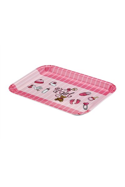Külsan 360SBP.PW - Pembe Dikdörtgen Tepsi 31x23 cm, Thermoset Melamin