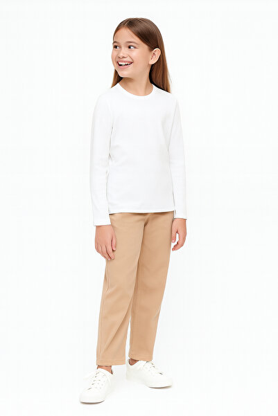 par lingerie pl Μακρυμάνικο μπλουζάκι για κορίτσια με λαιμόκοψη