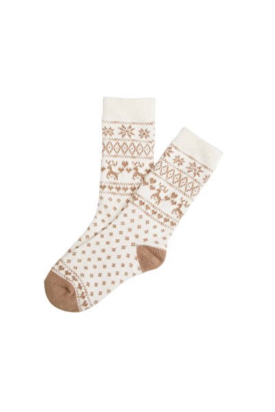 ESOTIQ Șosete de Crăciun pentru femei, tricotate, confortabile și de iarnă, d...