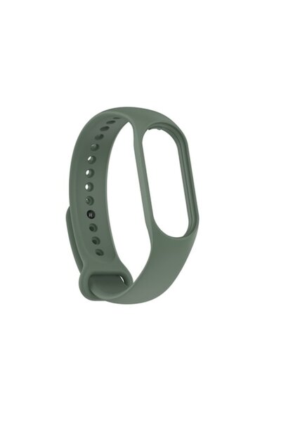 PHN MAG Silicone Strap for Xiaomi Mi Band 7/6/5, Army Green