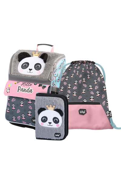 Baagl Set școlar Zippy Panda