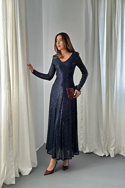 Lady Pixie Backless Pulpayet Dress