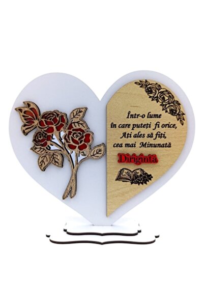 OEM Personalized Gift for Teacher - Heart with Custom Message – 15 cm