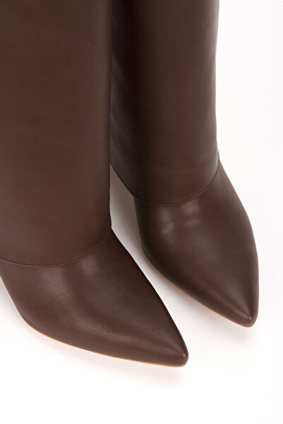 DYG STORE Long Feminine Women's Boots with a Style That Looks Like Dusty