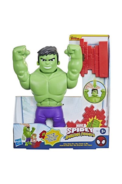 Marvel سبايدي وأصدقائه المذهلين باور سماش هالك مجسم متحرك