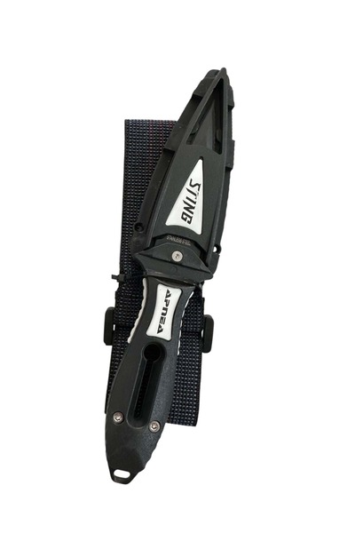 Apnea STING BIÇAK GEN2 PRO+KOL BANDI - SİYAH