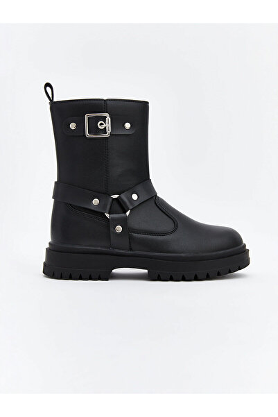 LC Waikiki Deri Görünümlü Kız Çocuk Bot