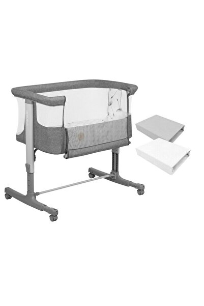 Lionelo Set patut co-sleeper, Lionelo, Aurora 3 in 1, 85x60x66 cm + 2 cearcea...