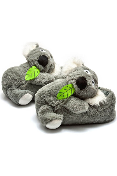 Twigy Koala Animal Gray Women's Slippers Aa0634