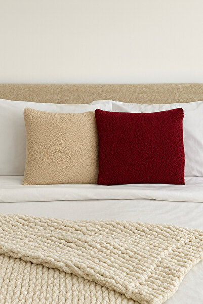 EYPRICH Teddy Decorative Inner-Filled Cushion