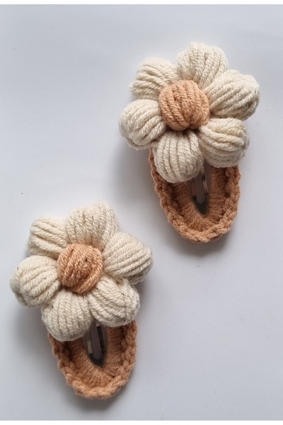 ELYTA Girl's 5 cm Snap Clip Set – 2 Pieces – Hair Clip for Daily Use