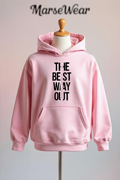 Vordevia سويت شيرت كبير الحجم مطبوع من القطن بثلاث خيوط