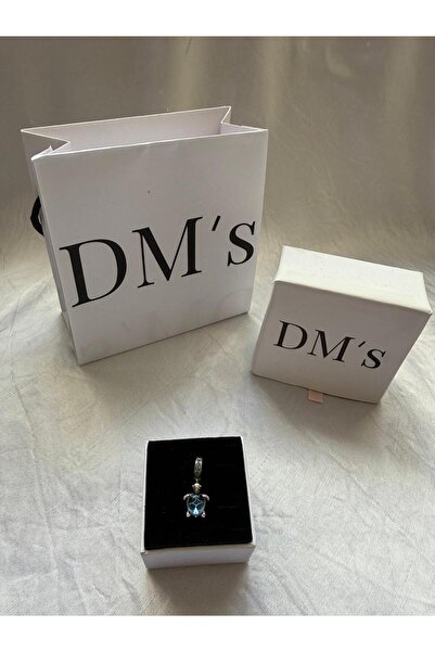 DM’s Silver Mavi Kaplumbağa Gümüş Charm’ı