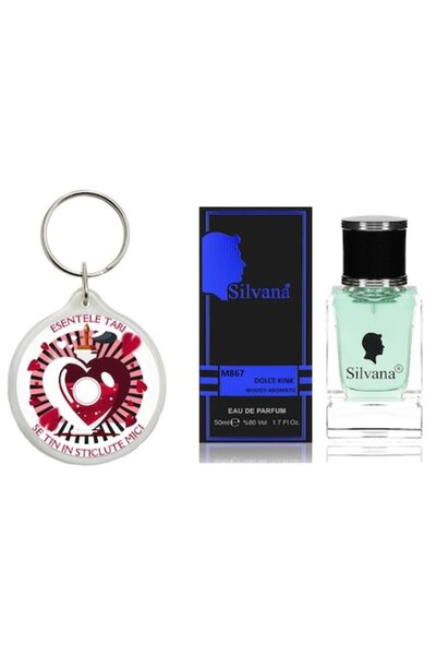 Silvana Set apă de parfum King By King, 50 ml cu breloc