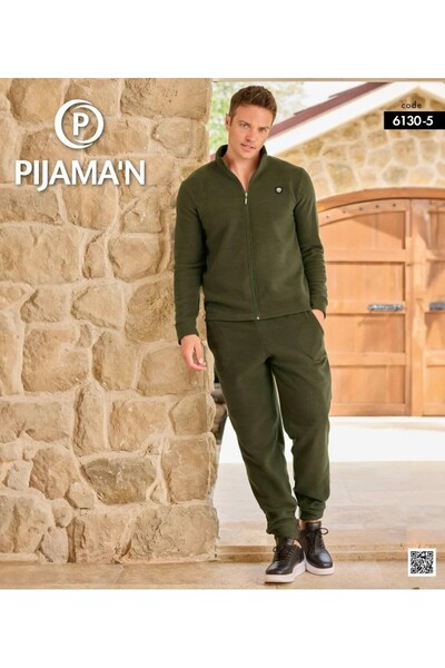 Pijaman ERKEK POLAR BOY FERMUARLI TAKIM