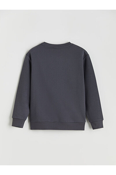 LC Waikiki Φούτερ για αγόρια με λαιμόκοψη California με στάμπα