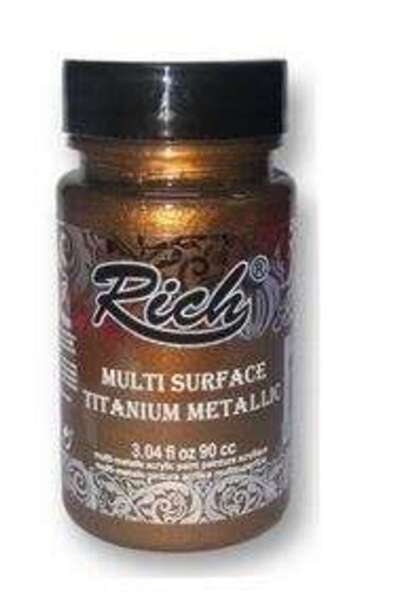 Rich Multi Surface Titanium Metalik Boya 90 cc Maya Gold 2525