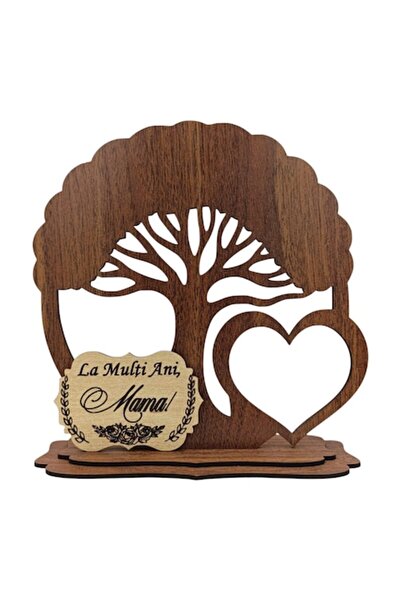 OEM Copacul Vieții, blank cu plăcuță pentru mama „La mulți ani!” – Cadou pers...