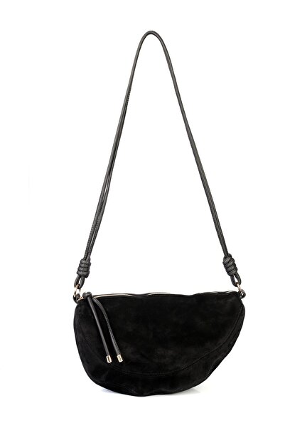 Alessia Bag حقيبة كتف كلارا بحزام مربوط من الجلد الطبيعي