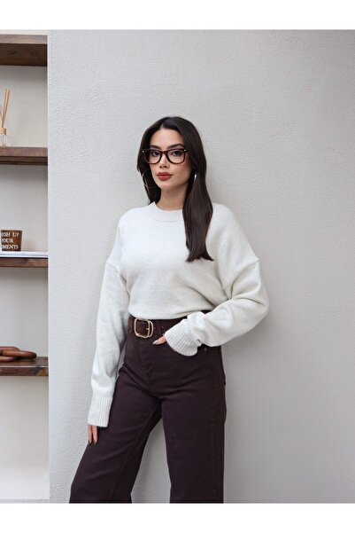 ESRAHELVACI Likralı Straight Jean Pantolon