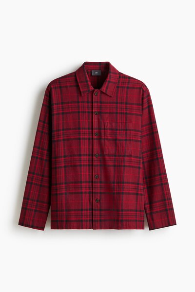 H&M Gömlek ve Altlı Flanel Pijama Takımı