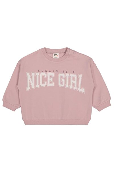 Civil Baby سويت شيرت نايس جيرل مطبوع 6-18 شهرًا - أرجواني 18-24 شهرًا