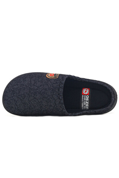 GEZER Merdane Men's Pvc Winter Gondola Winter House Slippers