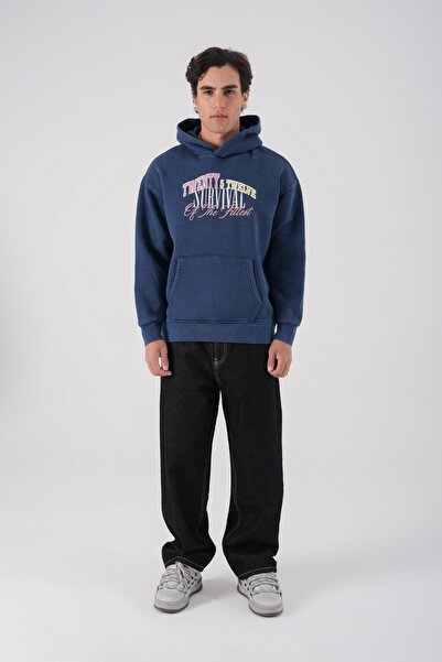 2512 Clothing سويت شيرت للجنسين قابل للغسل برسومات مطبوع بغطاء رأس هودي فينتا...