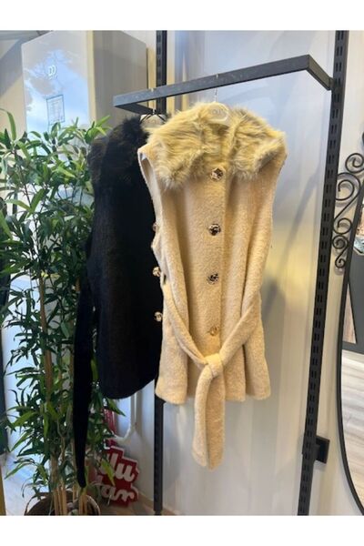 İkoll Button and Belt Vest