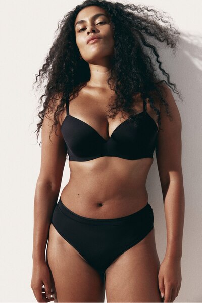 H&M 3’lü Mikrofiber Brazilian Külot