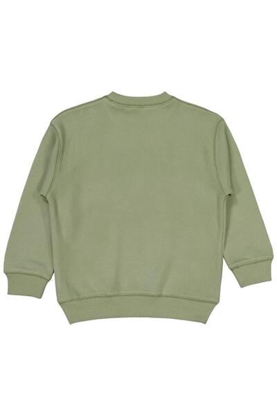 Civil Boys Karyoka Stitched Sweatshirt for Ages 6-9 - Khaki for Ages 7-8