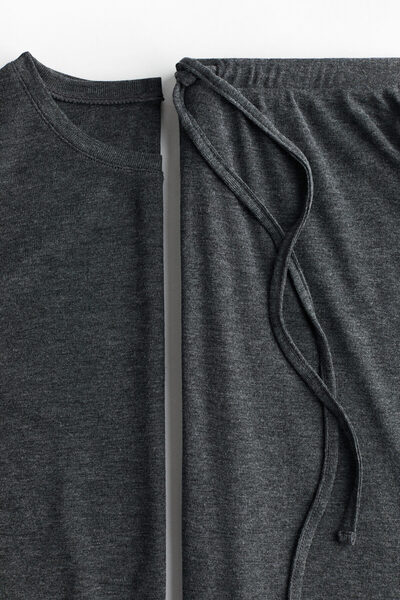 H&M Ribanalı Pijama Takımı