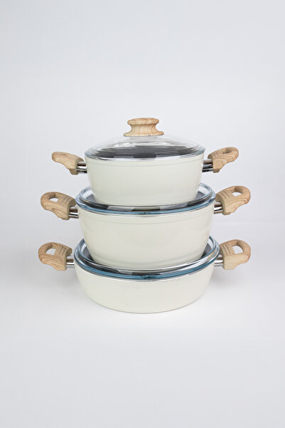 Masterchef KRİSTAL 7 PARÇA SERAMİK SET