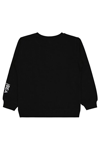 Civil Girls Basic 6-9 Years Old Sweatshirt - Black9-10 Years Old