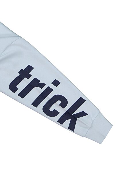 Civil Boys Steezy Baskılı 10-13 Yaş Sweatshirt - Mavi 12-13 Yaş