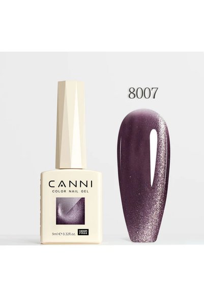 Canni 9 ml Cat Eye Kedi Gözü Kalıcı Oje Hema Free 8007