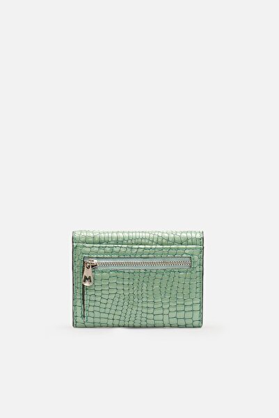 MAFİ Python Verde Croco %100 Genuine Leather Women's Wallet