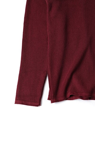 no7man Fareno Bordo Sausage Collar Sweater