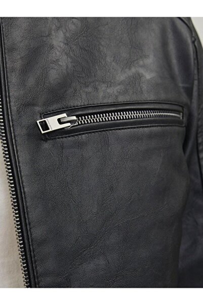 Jack & Jones DYLAN Έργα τέχνης Bikerjacke