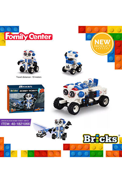 TSUMAB Intelligent Moving Robot Building Blocks – DIY STEM Educational Toy fo...