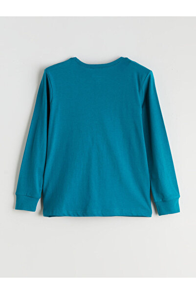 LC Waikiki Bisiklet Yaka Minecraft Baskılı Erkek Çocuk Pijama