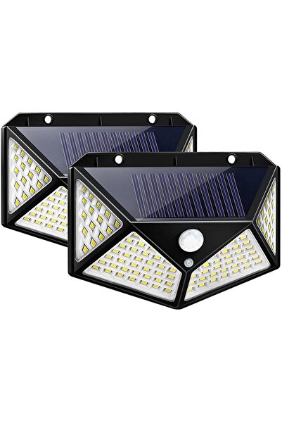 HOZRO Set 2 Lampi Solare HOZRO, SH 100, 100 LED-uri, Iluminare de 1000 Lumen,...