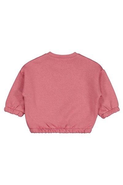 Civil Baby Heart Embroidered Basic 6-18 Months Sweatshirt - Orange 12-18 Months