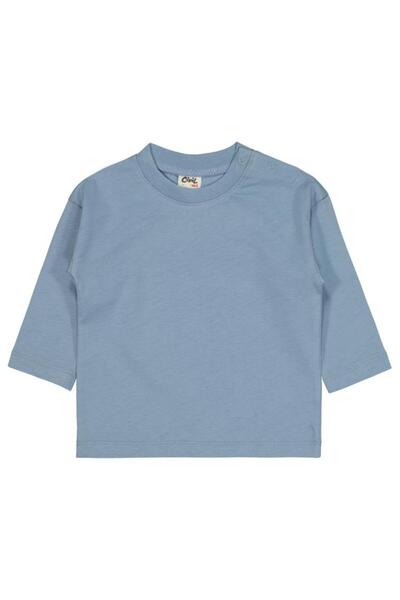 Civil Baby Basic 6-18 Ay Sweatshirt - Mavi 9-12 Ay