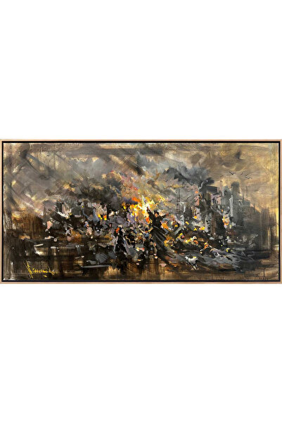 Simurg Sanatevi Soykırım Yağlı Boya Tablosu