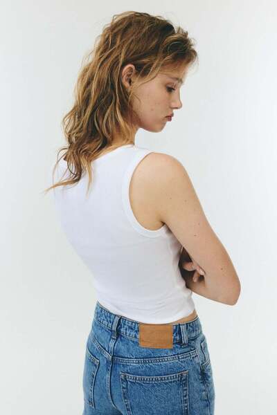 H&M Ribbed vest top