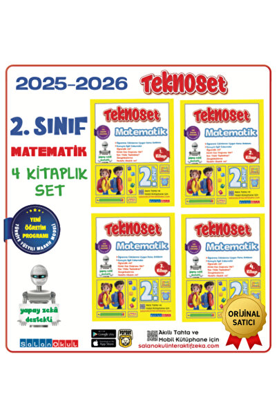 SO SALANOKUL SALAN OKUL RESMİ VE ORİJİNAL SATICI 2. SINIF TEKNOSET MATEMATİK