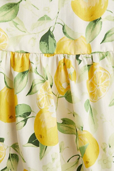 H&M Flared-skirt cotton dress